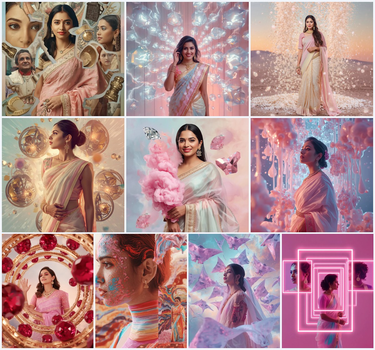 New 10 Prompts For Gemini AI Girl In Saree 2026 for Future Trends | prompt for girl In saree pic ChatGPT
